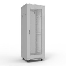 19" Напольный шкаф Standart 22U 600х800 мм, передняя и задняя дверь перфорация REXANT (04-2340)